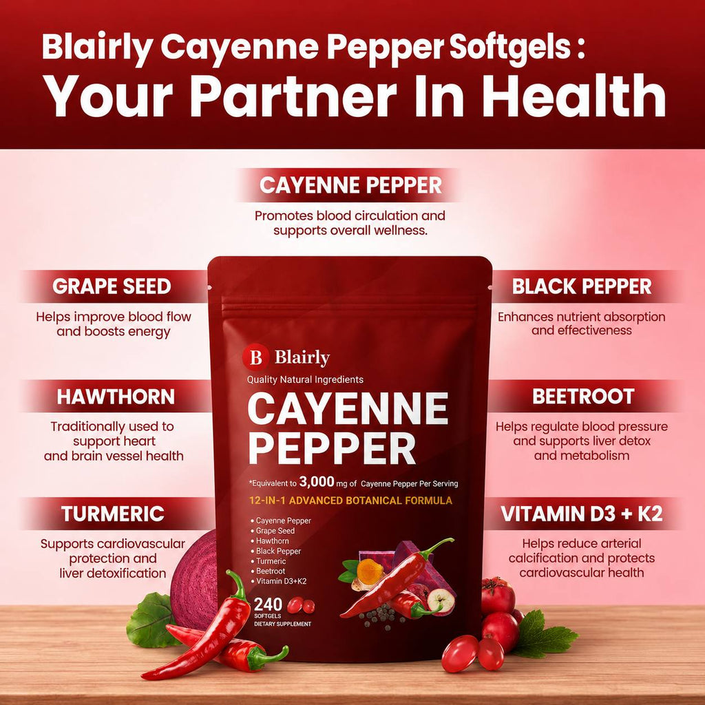 Cayenne Pepper Softgels Supplement